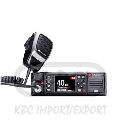 Midland 88 Frontspeaker, Multi Channel CB Mobile Transceiver - 12/24 Volt